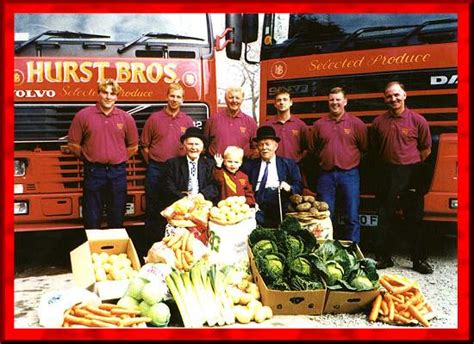 On potato chip lane on monday morning, the legendary trainer h. Hurst Brothers - fresh fruit and vegetables and haulage ...