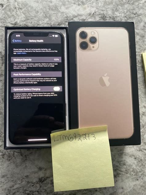 Save $350 on iphone 11 pro and 11 pro max. Apple iPhone 11 Pro Max (Verizon) A2161 - Gold, 64 GB ...