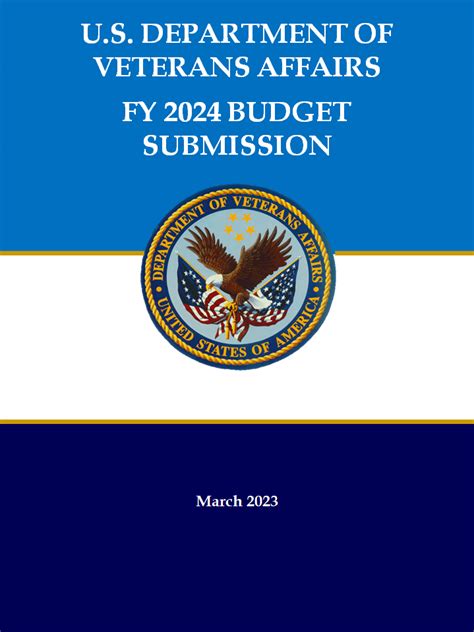 budget u s department of veterans affairs