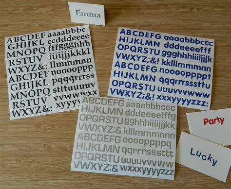 15mm Sticky Back Vinyl Letters Alphabet Stickers Choice Of 2 Etsy