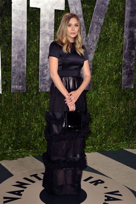Elizabeth Olsen Wearing Renee Sheppard Jewelry Party Dresses With