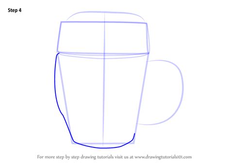 How to draw beer mug. Learn How to Draw Beer Mug (Everyday Objects) Step by Step ...