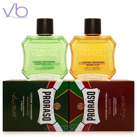 Proraso Red And Green After Shave Lotion 2x 100ml