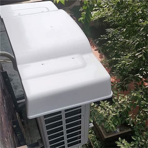 Lsxiao Air Conditioner Cover Outdoor Ac Unit Cover Plastic Canopy