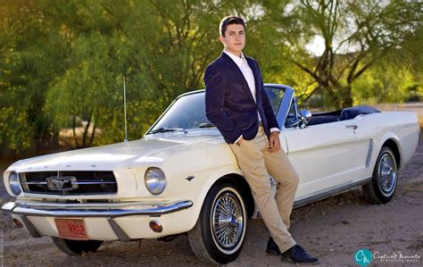 A Guy And His Car For Senior Portrait Shoot Aguyandhiscar