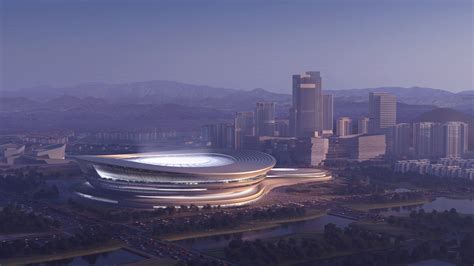 Zaha Hadid Architects Designs 60000 Capacity Football Stadium In