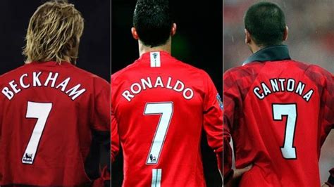 Best Players To Don The Number 7 Shirt For Manchester United Firstsportz