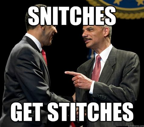 snitches get stitches misc quickmeme