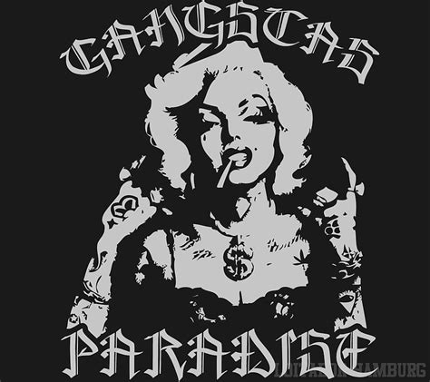 Marilyn Monroe Gangsta Gangster Loitador Marilyn Monroe Hd