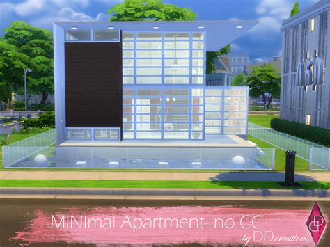 Minimal Apartment No Cc The Sims 4 Catalog
