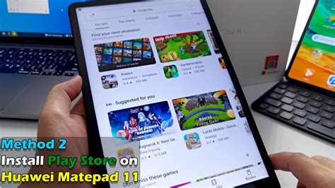 Method 2 Install Play Store On Huawei Matepad 11 With Android Virtual