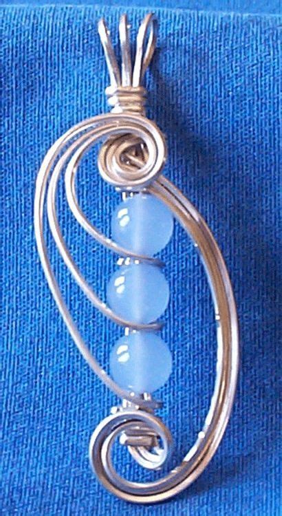 Wire Wrapped Bead Pendant Tutorial By Robert Burton On Beadfx Wire Work Jewelry Wire