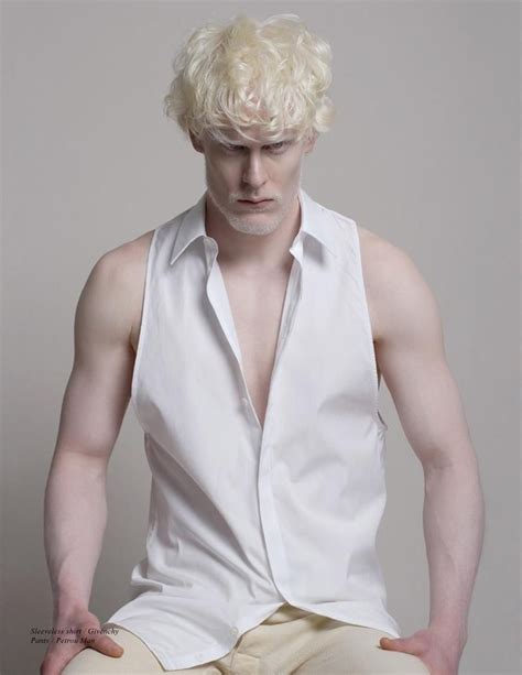 Stephen Thompson Modelo Albino Stephen Thompson Lola Chuil Albino Men Beautiful Men