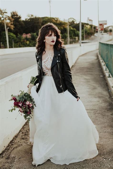 Wedding Dress Black An Edgy Bridal Look Done With In 2020 Edgy Bridal