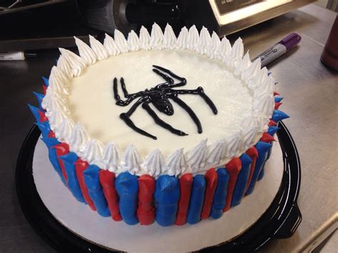 Spider Man Cake Ice Cream Cake Cake Spiderman Cake