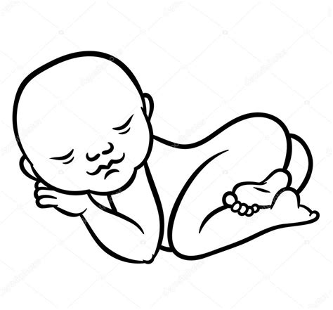 Sleeping Baby Drawing At Getdrawings Free Download