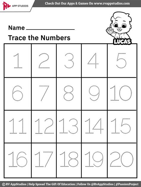 13 Best Images Of Counting Worksheets 1 20 Practice Writing Numbers 1