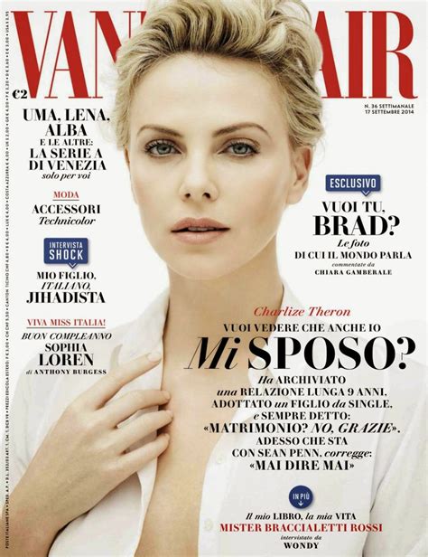 Charlize Theron Vanity Fair Magazine Italia September 2014