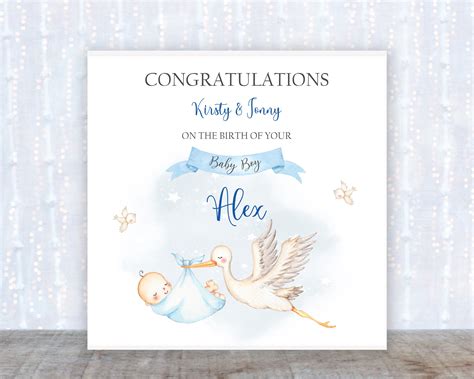 New Baby Card Baby Boy Card Welcome Baby New Baby Baby Etsy Uk