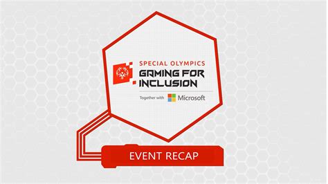 Lévénement Gaming For Inclusion Rassemble Les Athlètes De Special