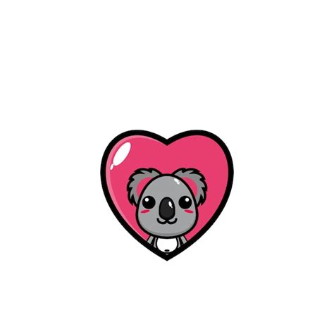 Premium Vector Cute Koala Cartoon Character Design Mascot Mammal
