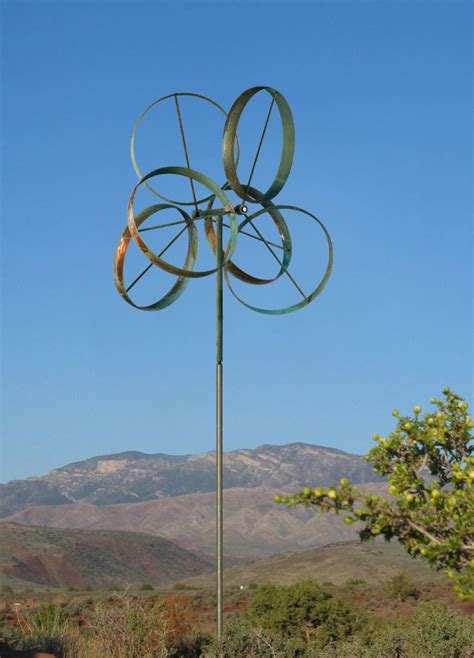 Lyman Whitaker Shamrock Wind Sculpture Grovewood Gallery