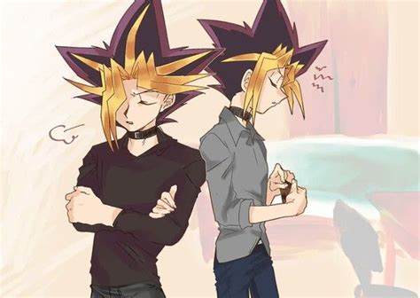 Yugioh Friends 4ever Atem And Yugi If Not Twins They Can Totally Be