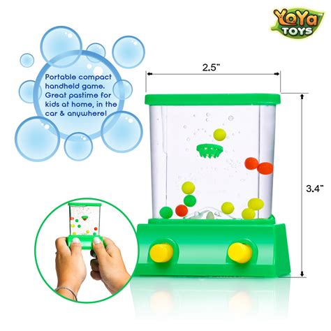 Yoya Toys Handheld Water Game A 2 Pack Set A Fish Ring Toss A