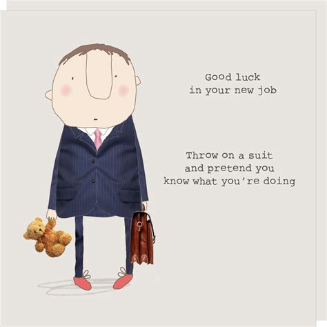 New Job Card Good Luck In Your New Job Greetings Card Congratulations On Your New Job Good Luck