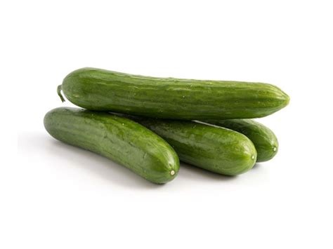 Cucumbers Freshly Harvested From The Pfalz Region