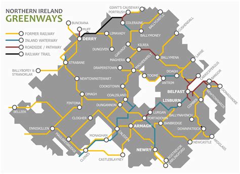Map Of Ireland Train Routes Secretmuseum