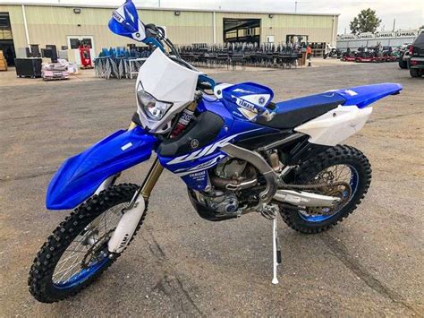 2018 Yamaha Wr450f Dirt Bike 450cc 4 Stroke Electric Start Sn