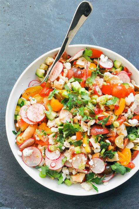 The Best Fattoush Salad Recipe This Healthy Table
