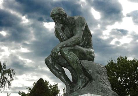 The Thinker Statue By Rodin Catholic Doctrine Catholic Answers