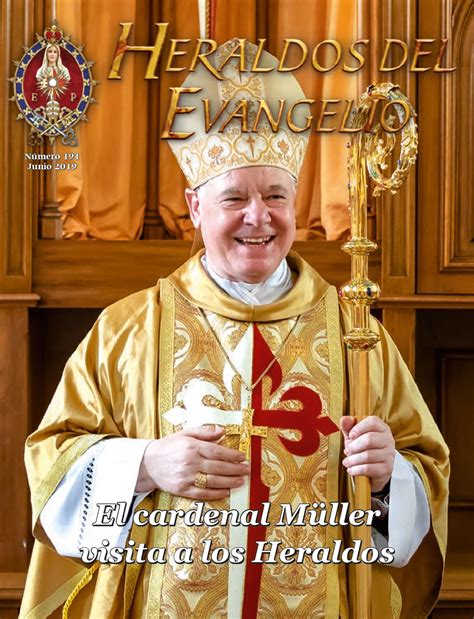 Notas E Informaciones El Cardenal Müller Visita A Los Heraldos Del