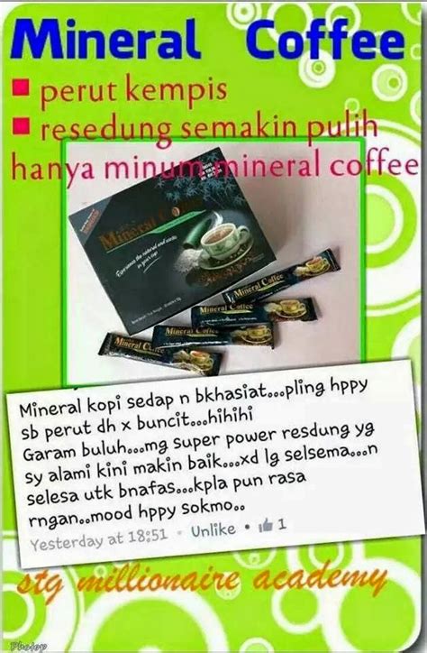 Dengan cara pengambilan sampel ini. AISY HEALTH AND BEAUTY MALL: KOPI MINERAL GARAM BULUH