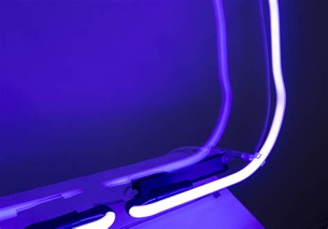 Neon Shape Purple Kemp London Bespoke Neon Signs Prop Hire Large Format Printing