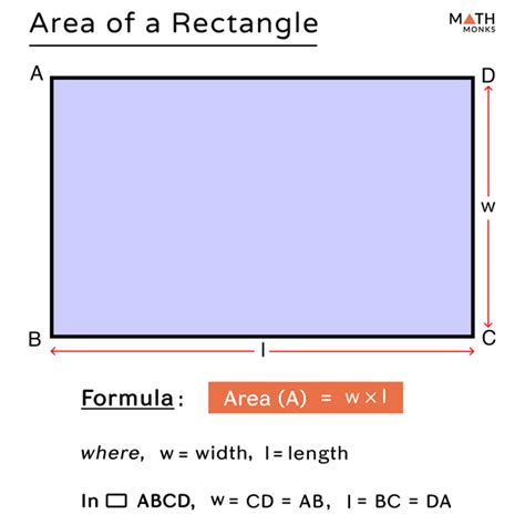 Rectangle Definition Properties Formulas