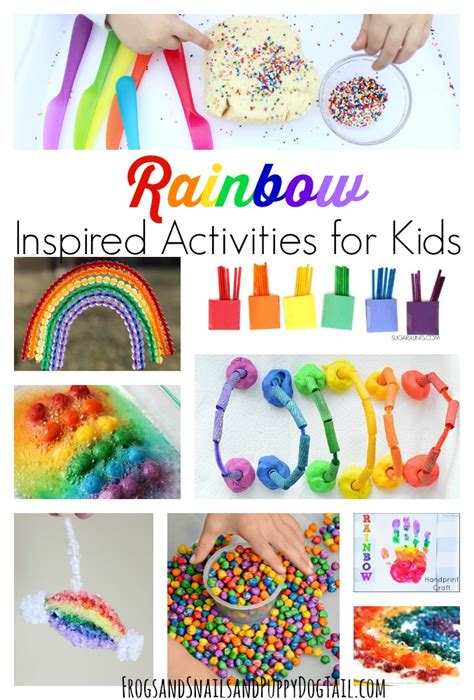 Rainbow Inspired Activities For Kids Fspdt