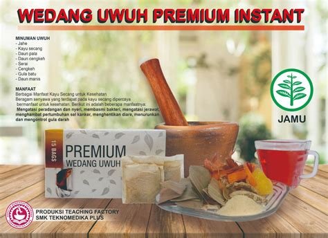 Wedang Uwuh Premium Instant Celup Praktis Tefasmkteknomedikaplusschid