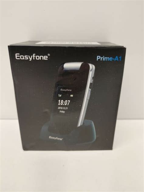 Easyfone Prime A1 Unlocked Senior Flip Cell Phone Big Button C512w For