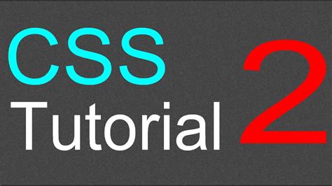 Css Tutorial For Beginners 02 Changing Font Type Color And Size