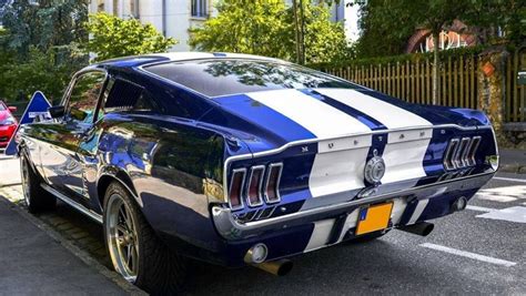 Foto Cars Cars Foto Mustang Fastback Old School Muscle Cars