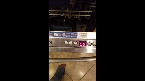 I assume at that time you put the machine into service diagnostic mode. Dishwasher photo and guides: Bosch Dishwasher Diagnostic ...