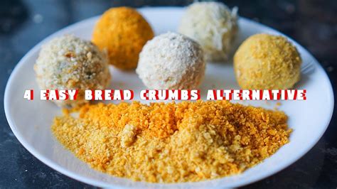 4 Easy Bread Crumb Alternatives Hungry For Goodies Youtube