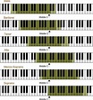 Handy visual chart of vocal ranges on the piano keys | Vocal lessons ...