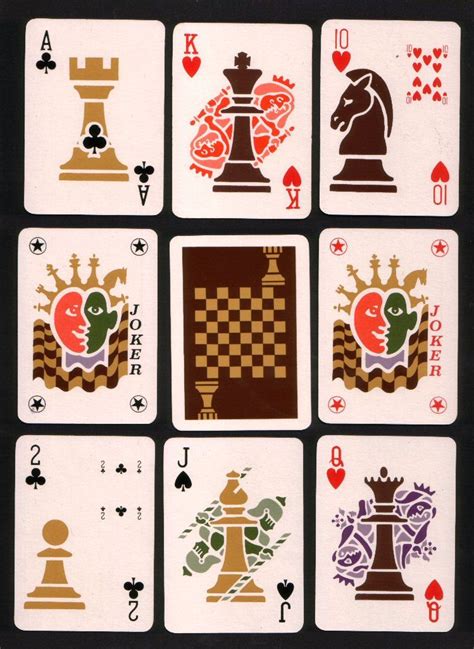 Playing Cards Images Non Standard Playing Cards Chess Amazing Deck Of