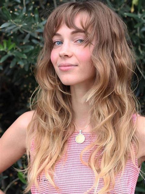 30 Sexiest Wispy Bangs You Need To Try In 2019 Style My Hairs Ombre