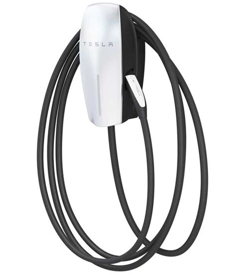 Tesla Home Charger Tesla Wall Connector With 24 Foot Cable 50000