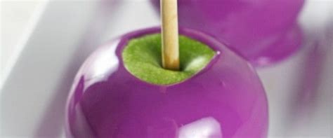 How To Make Purple Candy Apples Rose Bakes